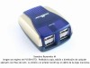 Hub de bolsillo USB 2.0 con 4 puertos